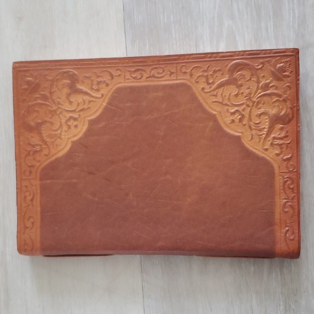 Italian Leather Notebook, by Papyrus